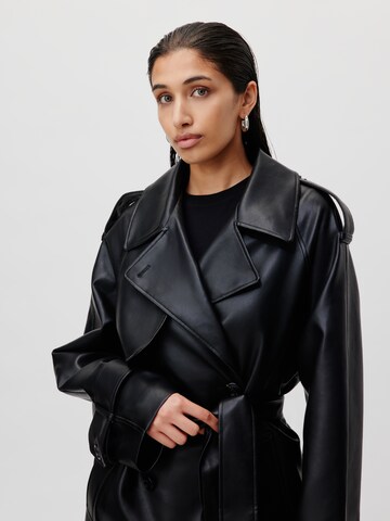 Manteau mi-saison 'Helene' LeGer by Lena Gercke en noir : devant