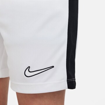 NIKE Regular Workout Pants 'Academy23' in White