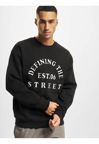 DEF Sweatshirt 'Ining' in Schwarz