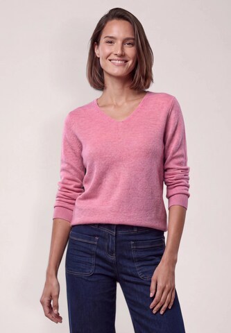 CECIL Sweater in Pink: front