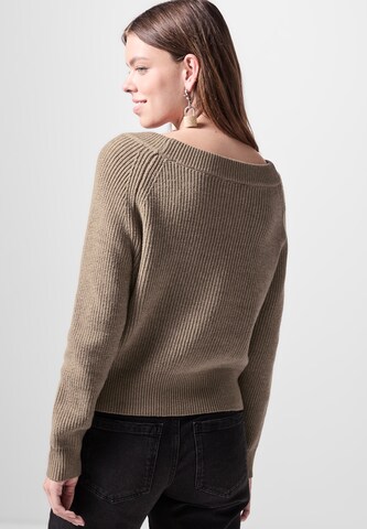 Street One Studio Pullover in Braun