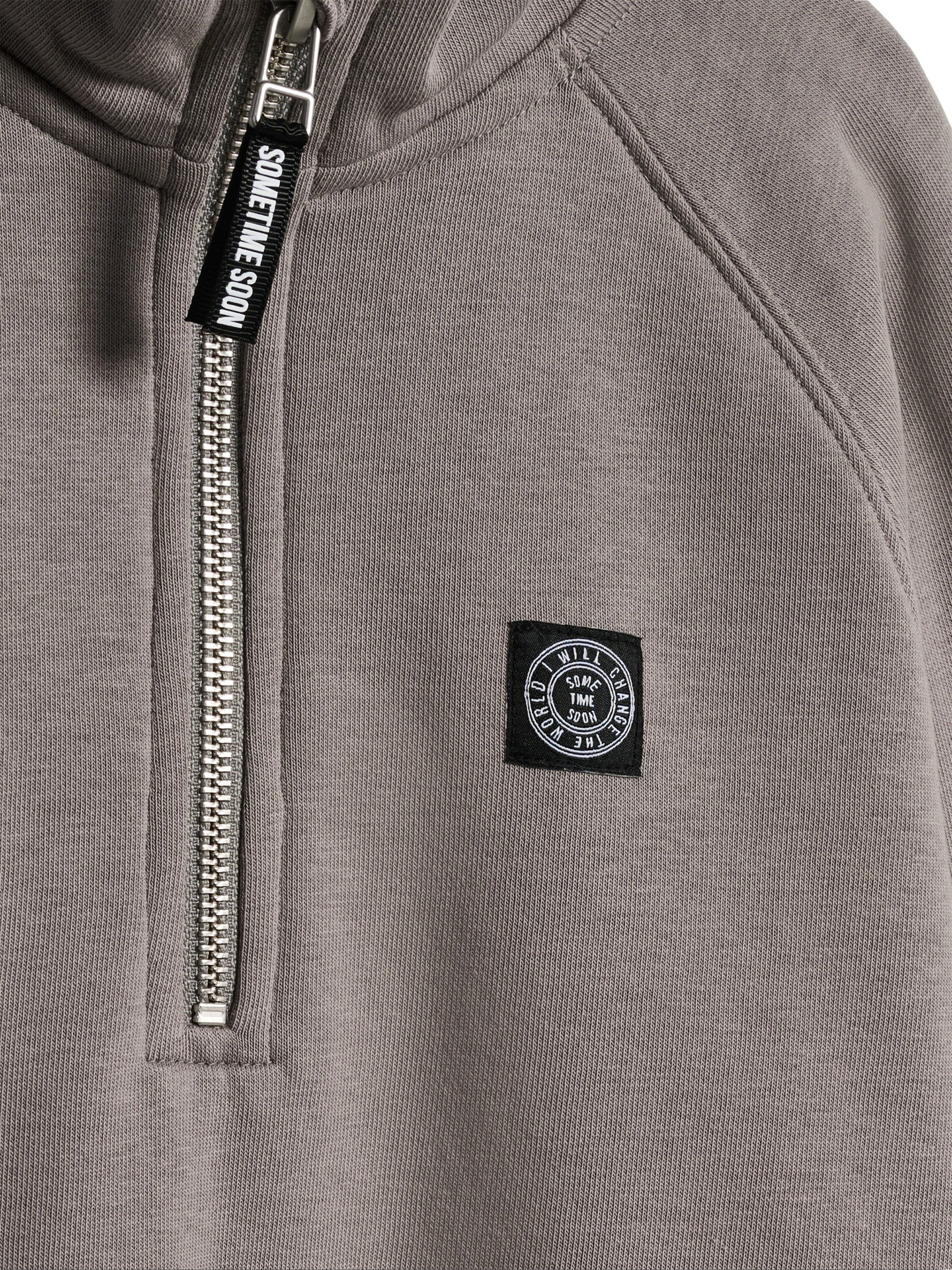 SOMETIME SOON Sweatshirt i brun