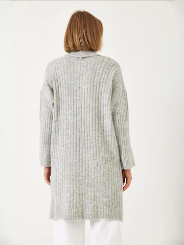 Bianco Lucci Gebreid vest in Grijs