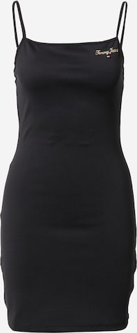 Tommy Jeans - Vestido en negro: frente