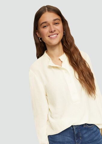 QS Bluse in Beige