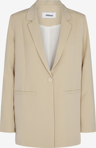 Blazer 'TARA' minimum en beige : devant