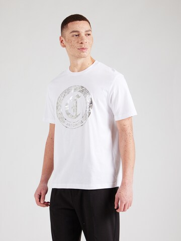 Just Cavalli T-Shirt in Weiß: Vorderseite