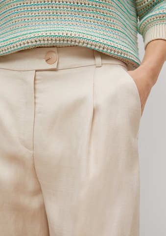 COMMA Wide Leg Shorts in Beige