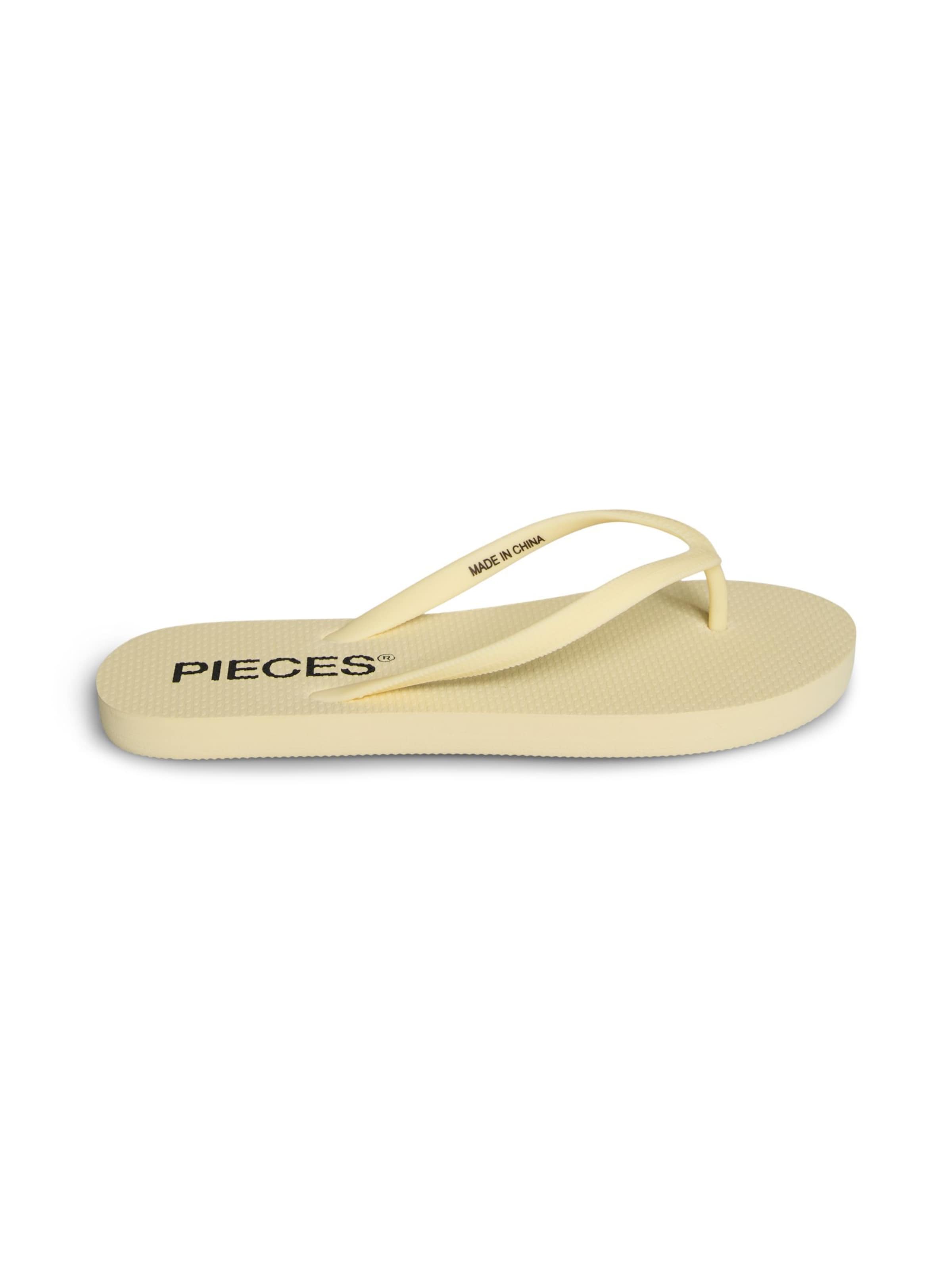Tongs 'PCSummer' PIECES en beige