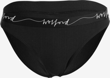 Slip ' Beauty Cotton Bikini ' Wolford en noir