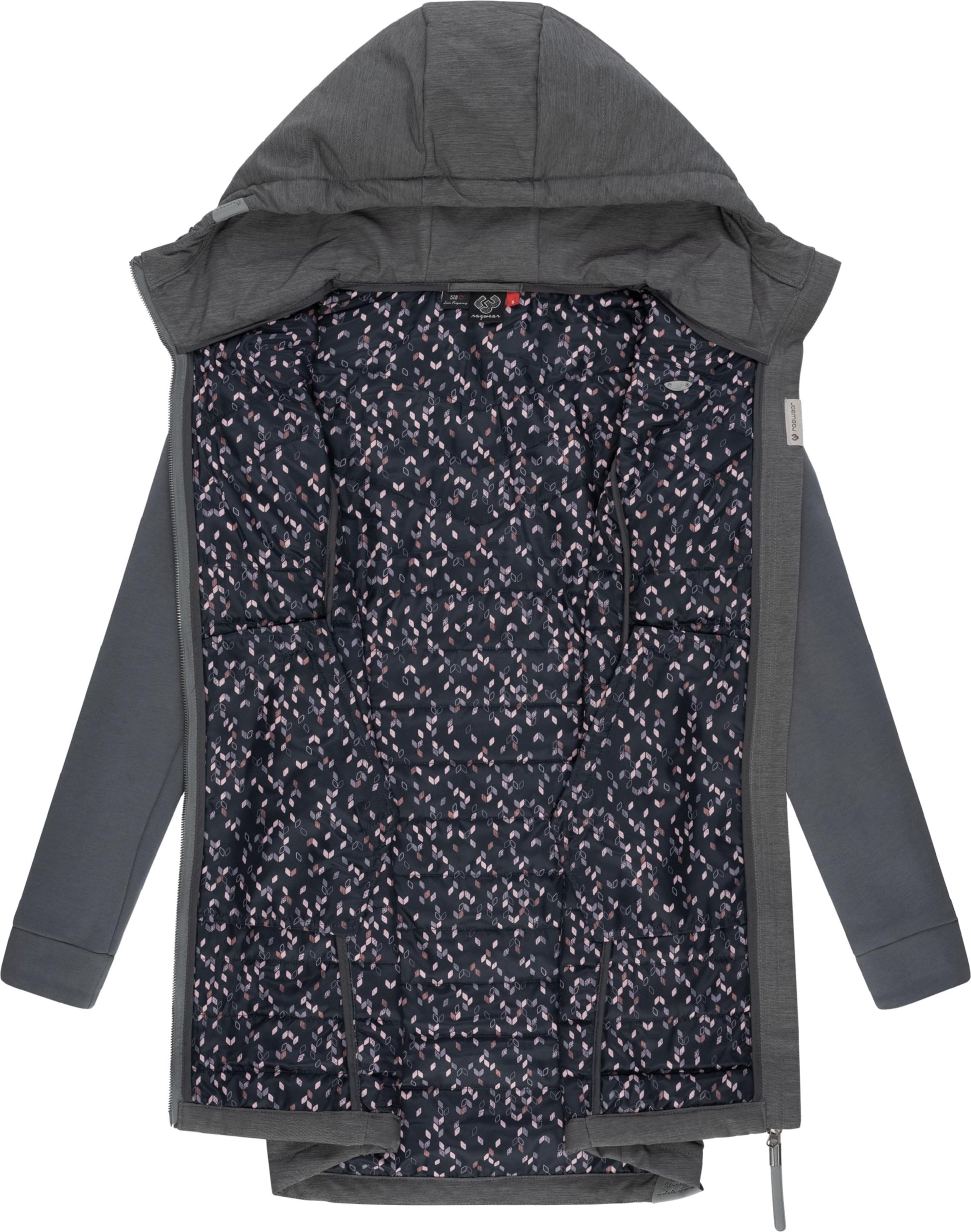 Ragwear Between-seasons coat 'Lucinda' in Grey