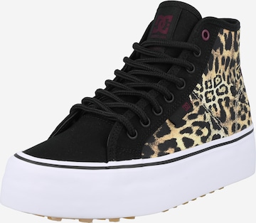 DC Shoes Sneakers hoog 'MANUAL' in Zwart: voorkant