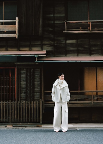 MANGO Between-Season Jacket 'Shoper' in Silver