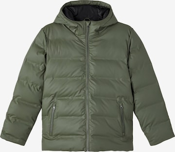 NAME IT Winter Jacket in Green: front