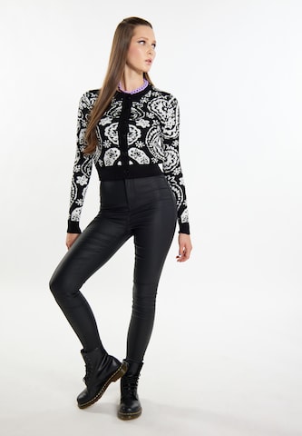 Cardigan 'Ucy' myMo ROCKS en noir