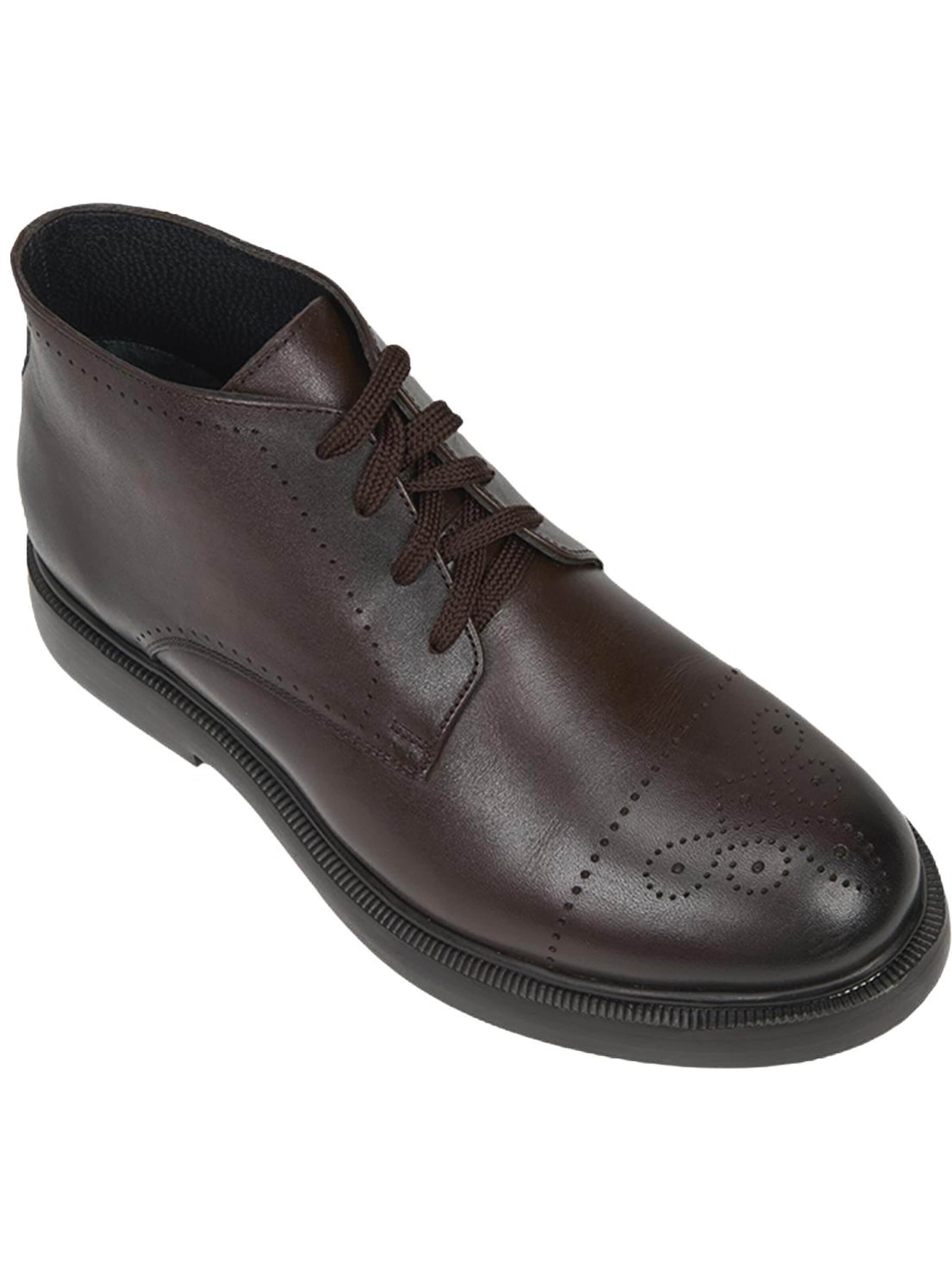 Desa - Botines chukka 'Stiefeletten' en marrón: frente