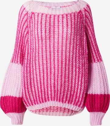 Pull-over Noella en rose : devant