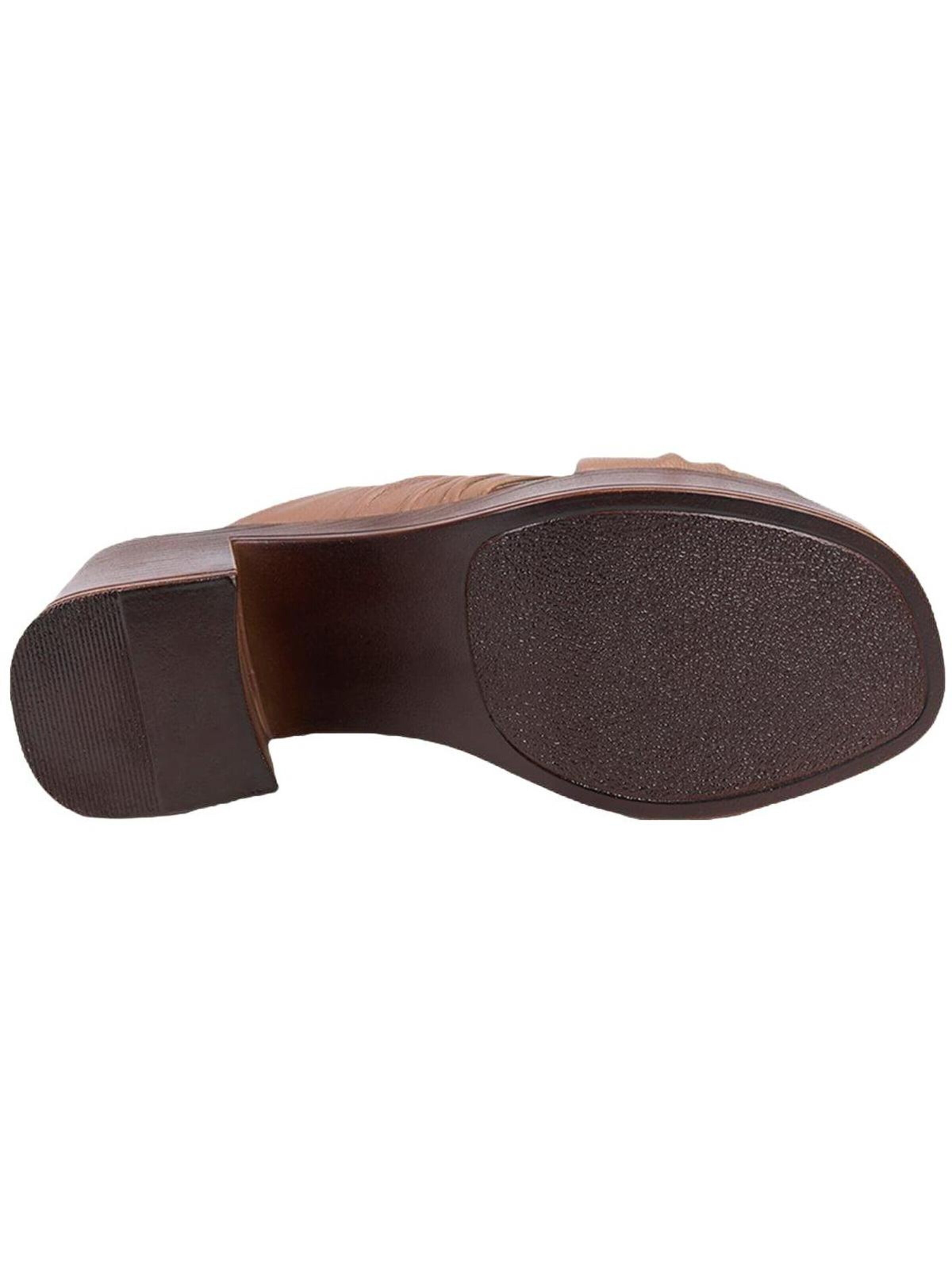 Pantoufle 'Plattformrutschen' Desa en beige