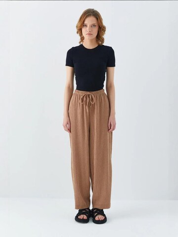 MixRay Baggy Trousers in Beige