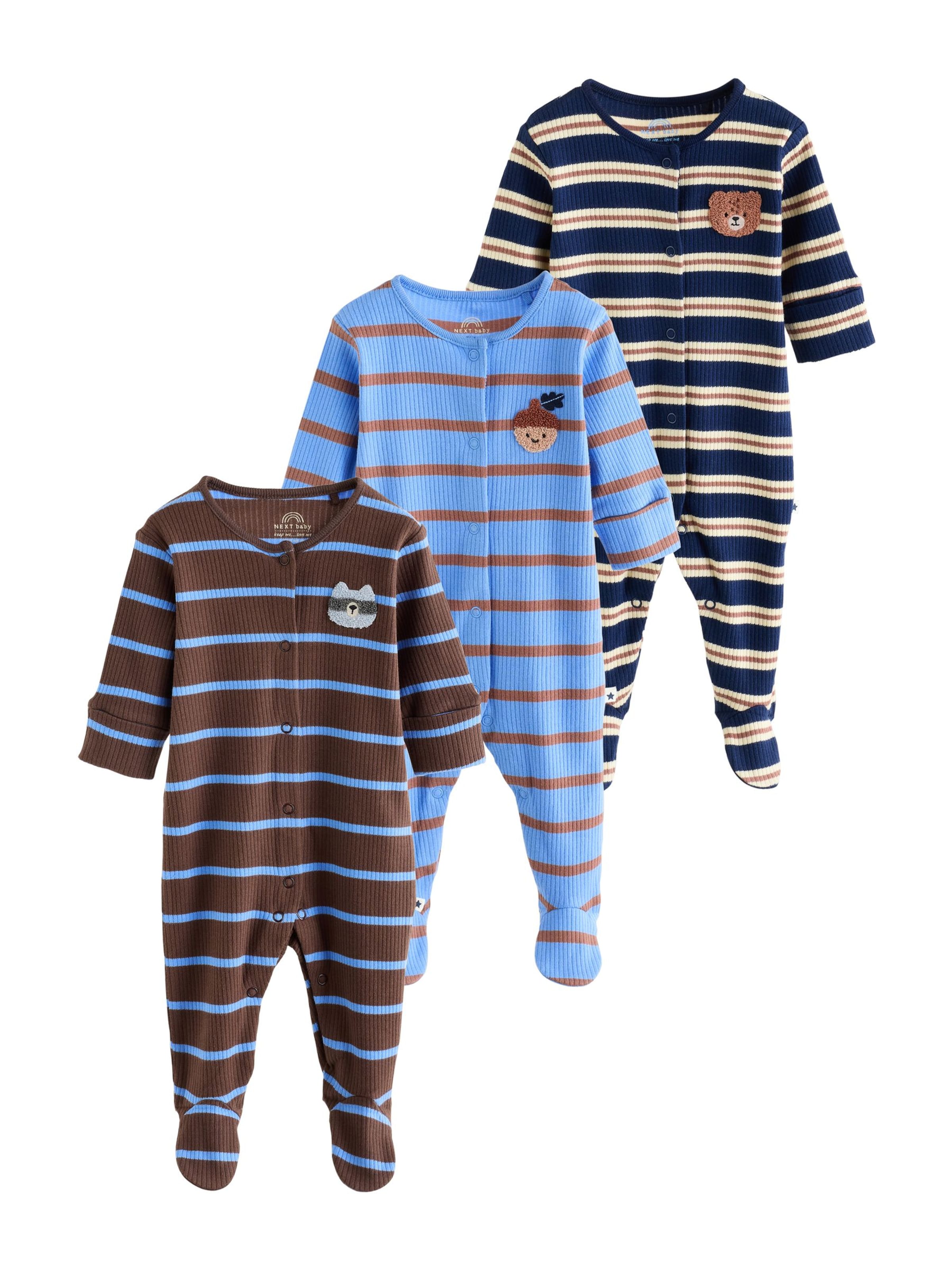 Pyjama Next en bleu : devant