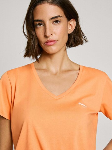 T-shirt 'Macy' Pepe Jeans en orange