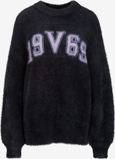 Megztinis 'Stella' iš 19V69 ITALIA, spalva – levandų spalva / juoda, Prekių apžvalga