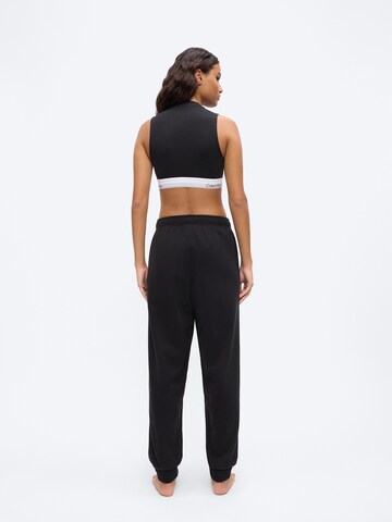 Calvin Klein Underwear Tapered Παντελόνι σε μαύρο