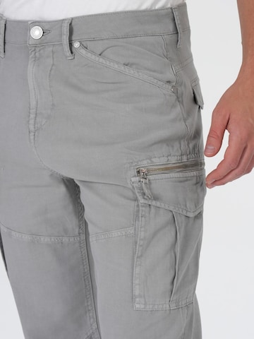 M.O.D MIRACLE OF DENIM Tapered Cargobukser i grå