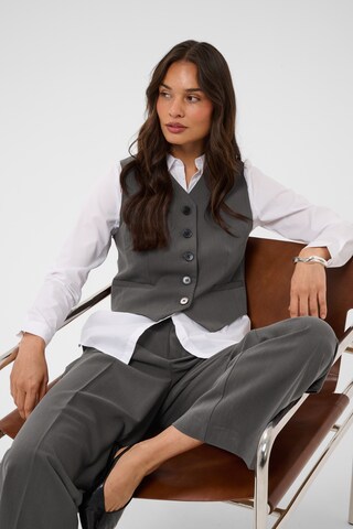 Gilet 'Sakura' Kaffe en gris