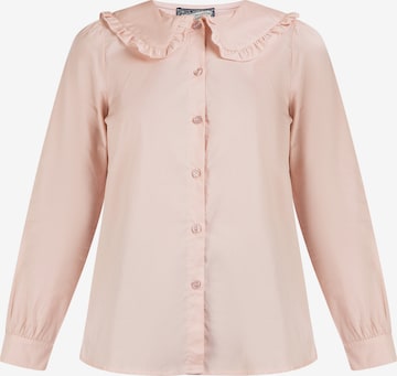 DreiMaster Vintage Blouse in Roze: voorkant