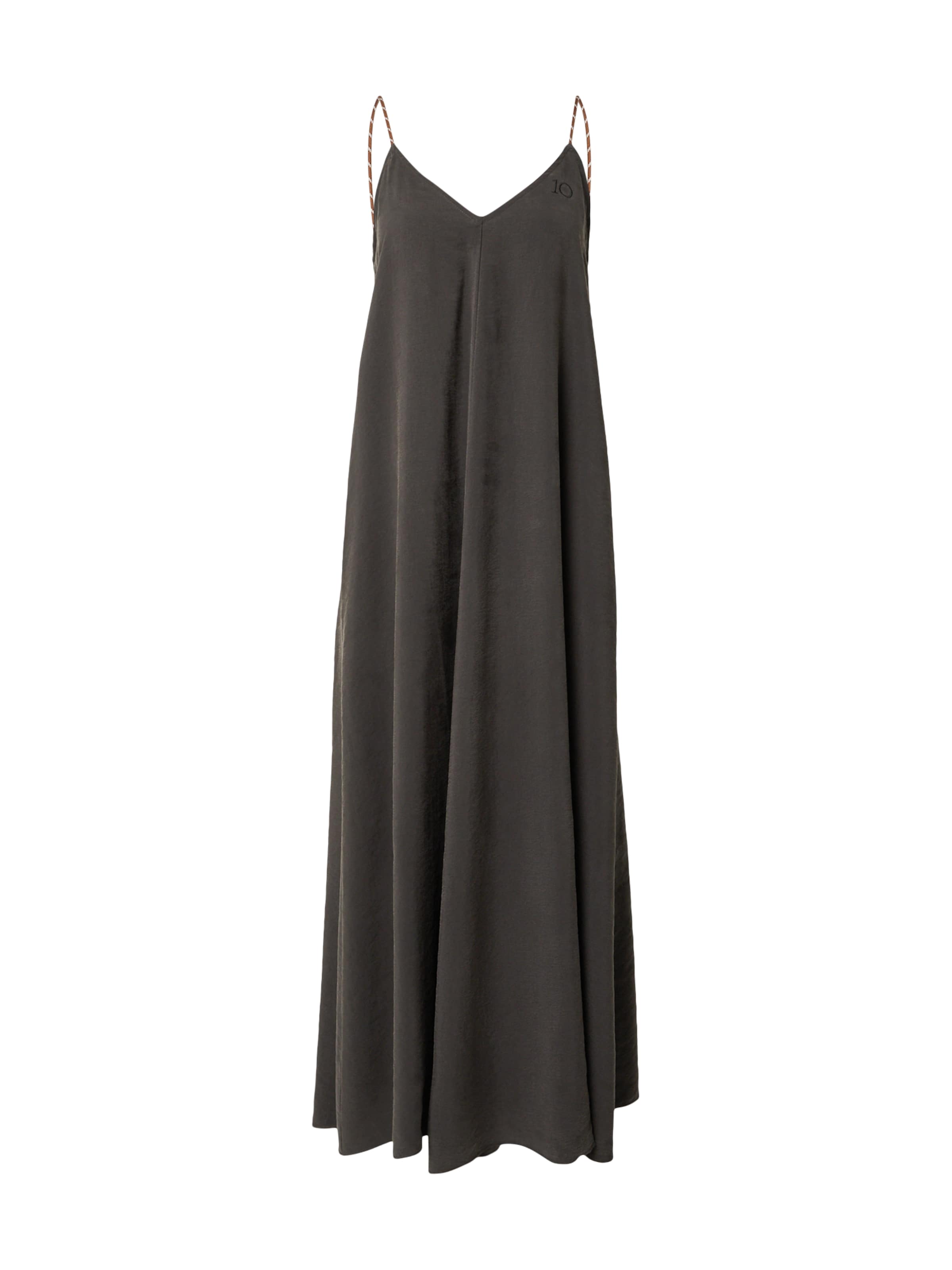 10Days Letné šaty - Čierna: predná strana