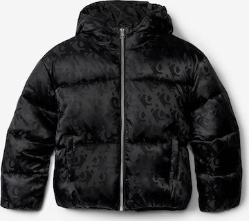 juoda Calvin Klein Jeans Demisezoninė striukė: priekis