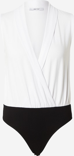 ABOUT YOU Bodi bluza 'Bettina' u crna / prljavo bijela, Pregled proizvoda