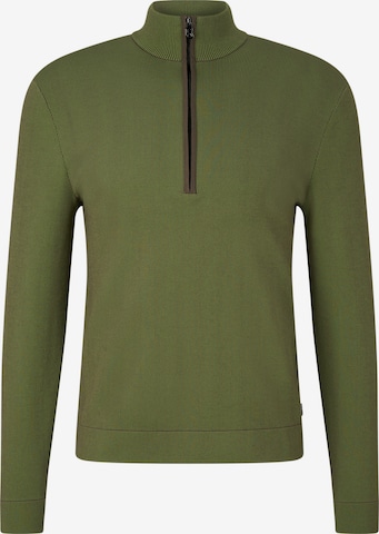 BOGNER Sweater 'Lennard' in Green: front