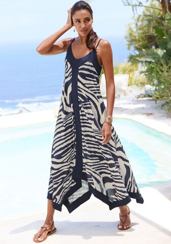 LASCANA Summer Dress in Blue