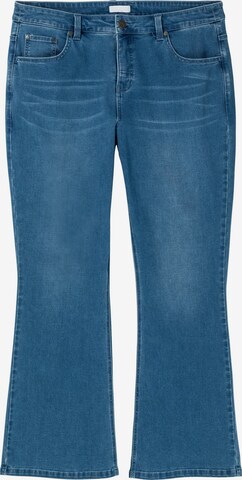 SHEEGO Boot cut Jeans in Blue: front