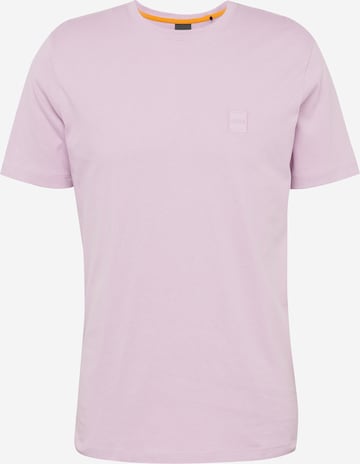 T-Shirt 'Tales' BOSS en violet : devant