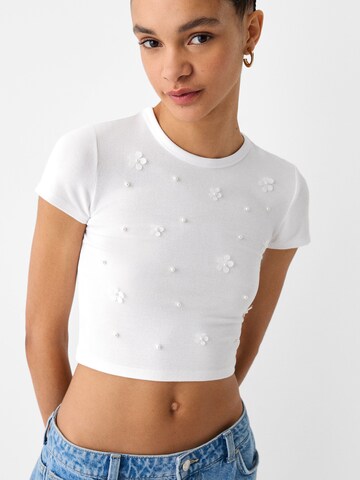 Bershka Shirts i hvid