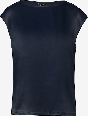 s.Oliver Тениска в синьо: отпред