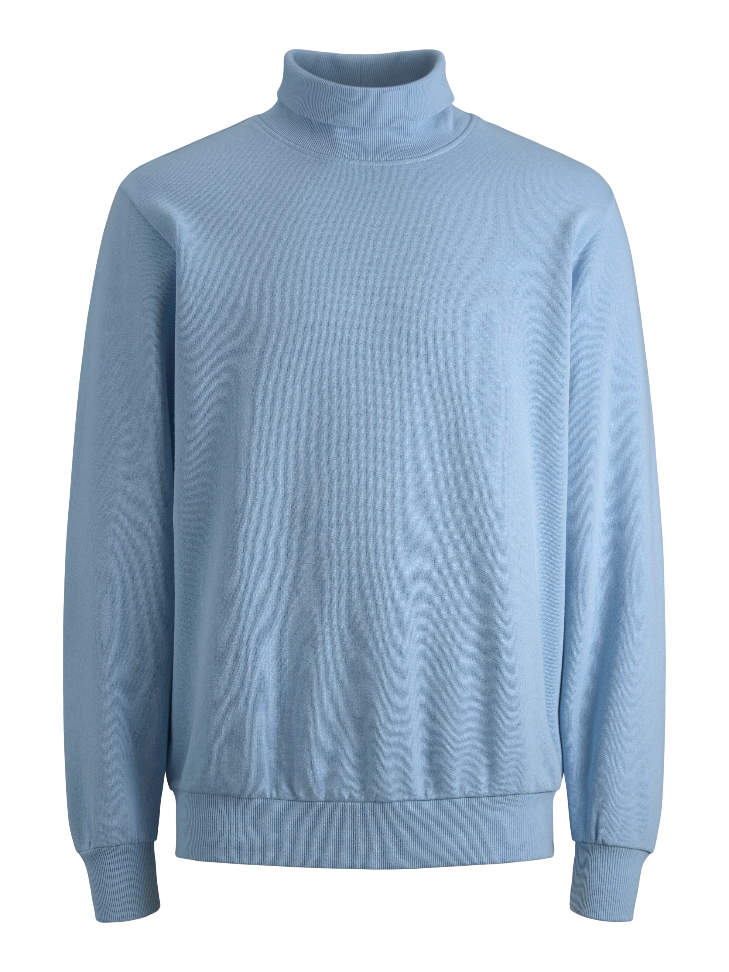 JACK & JONES Felpa Fold in Blu Fumo 