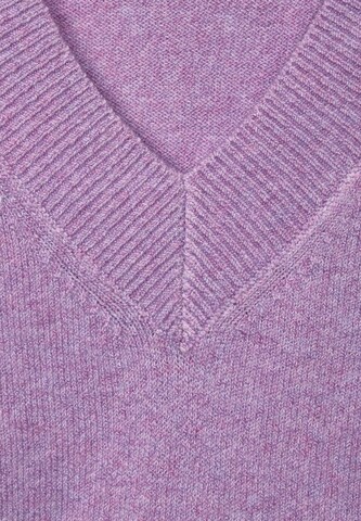 STREET ONE Pullover in Lila