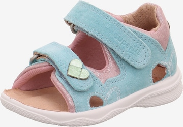 SUPERFIT Sandal 'POLLY' i grön: framsida