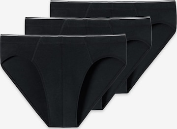 SCHIESSER Slip '95/5 Organic Cotton' in Zwart: voorkant