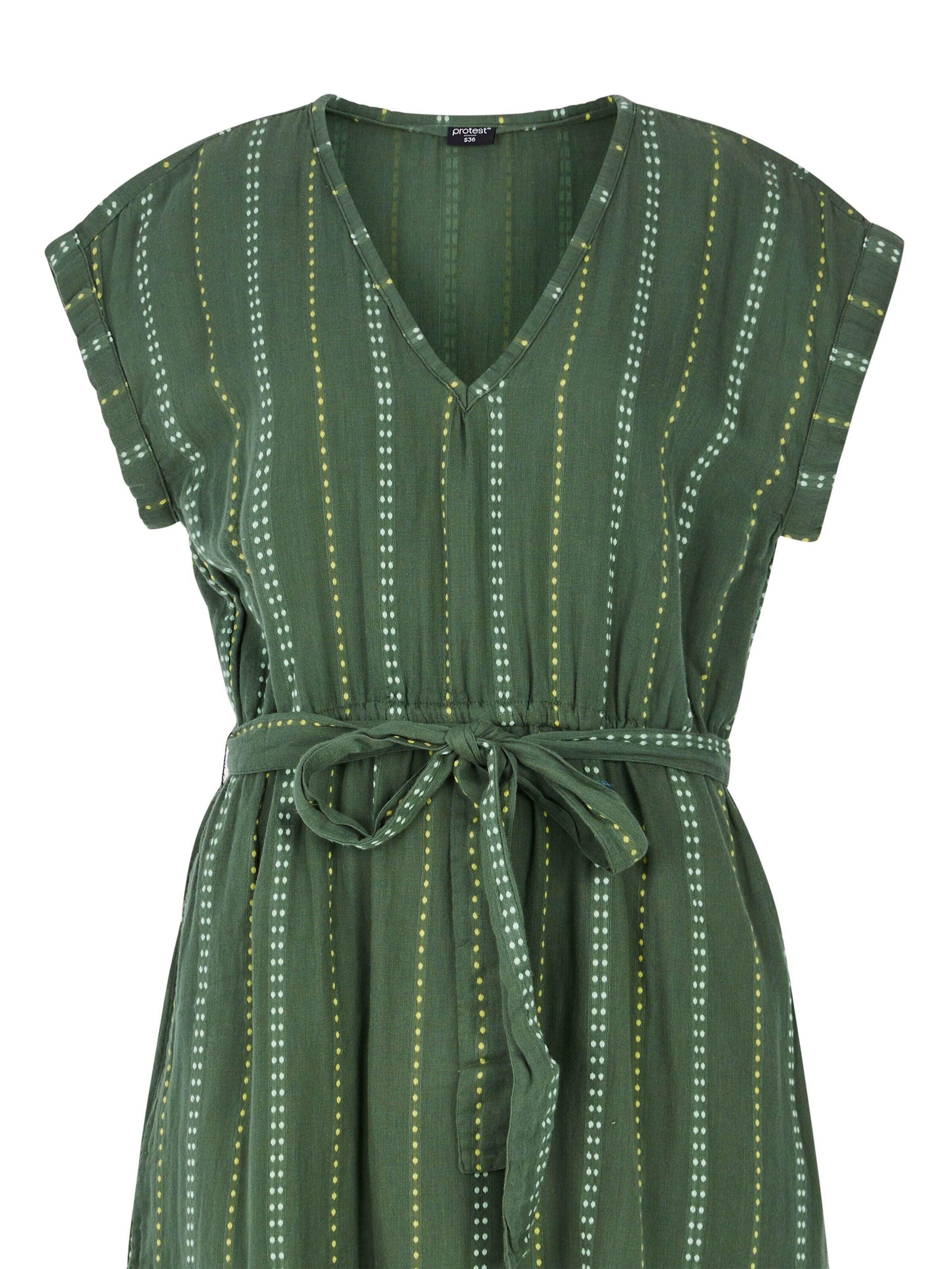 PROTEST Dress 'PRTWaiki' in Green