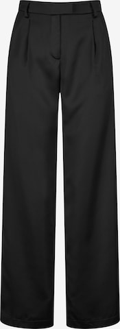 Nicowa Regular Pleat-front trousers 'NEMIWO' in Black: front