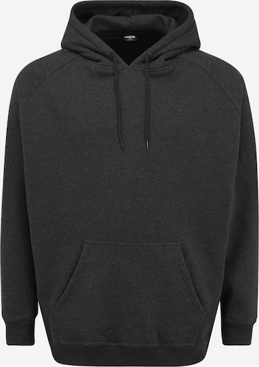 Urban Classics Big & Tall Суичър 'Blank' в антрацитно черно, Преглед на продукта