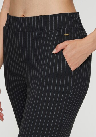 LASCANA Regular Pants in Black