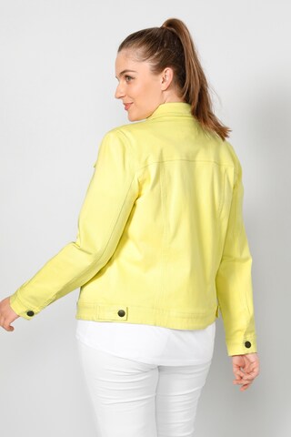 Janet & Joyce Between-Season Jacket in Yellow