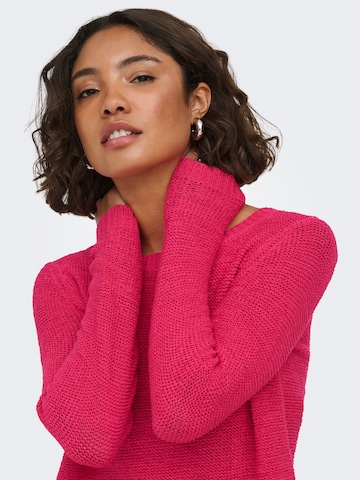 ONLY Sweater 'ONLGeena' in Pink