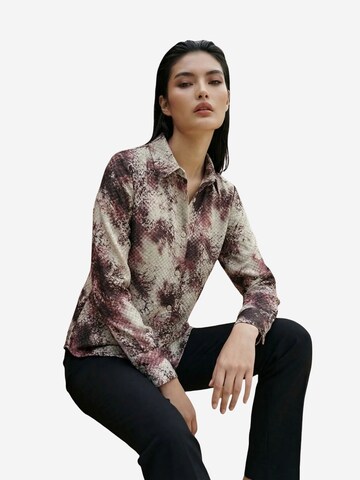 My fashion - Camisa em mistura de cores